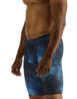 TYR Cosmic Night Durafast Elite Swim Jammer - Teal/Multi -Swimming Equipment Store CosmicNightDurafastEliteSwimJammer TealMulti 5