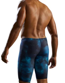 TYR Cosmic Night Durafast Elite Swim Jammer - Teal/Multi -Swimming Equipment Store CosmicNightDurafastEliteSwimJammer TealMulti 6