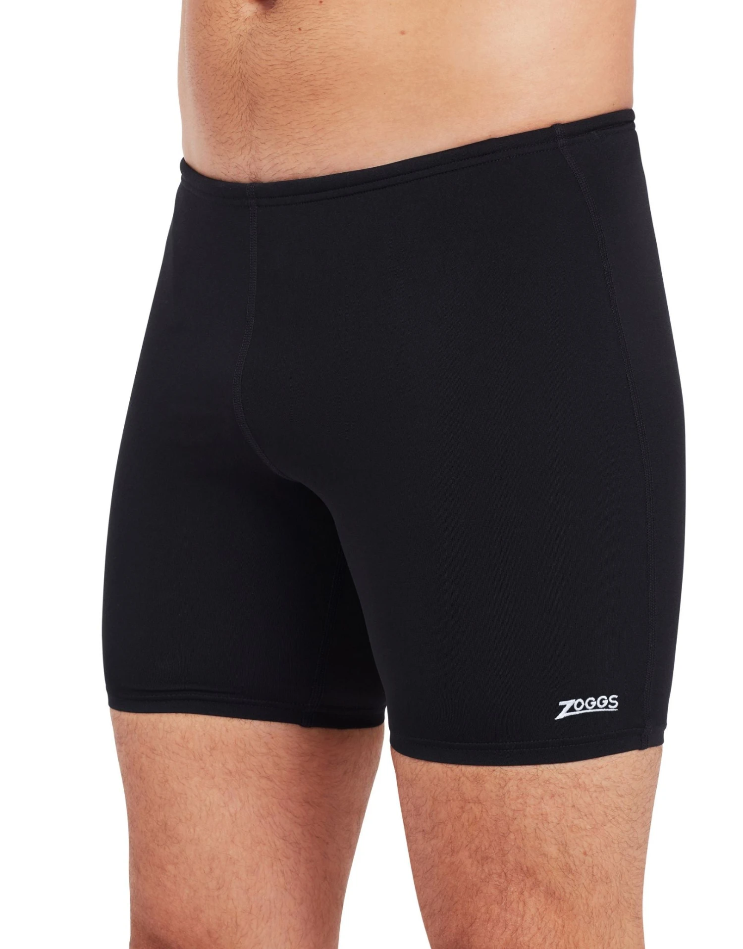 Zoggs Cottesloe Mid Swim Jammer - Black 4 Zoggs Cottesloe Mid Swim Jammer - Black - Image 4