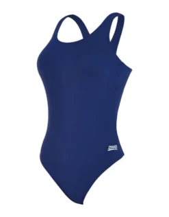 Zoggs Cottesloe Powerback Swimsuit - Navy -Swimming Equipment Store CottesloePowerbackSwimsuit Navy 1