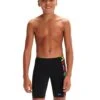 Speedo Boys Digital Panel Jammer - Black/Multi