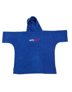 Kids Organic Cotton Short Sleeve Towel Poncho - 5-9 Yrs -Swimming Equipment Store Dryrobe kids cotton towel robe 5 9 13