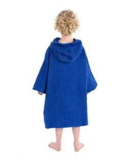 Kids Organic Cotton Short Sleeve Towel Poncho - 5-9 Yrs -Swimming Equipment Store Dryrobe kids cotton towel robe 5 9 5