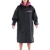 Advance Long Sleeve Adult Robe - Black/Pink