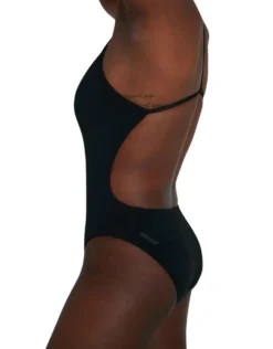 Speedo ECO Endurance Plus Thinstrap Swimsuit - Black -Swimming Equipment Store ECOEnduranceBlackthinstraps 2