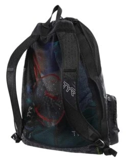 TYR Elite Team Mesh Backpack - 40L -Swimming Equipment Store EliteTeamMeshBackpack 4