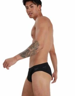 Speedo Endurance Plus 7cm Sportsbrief - Black -Swimming Equipment Store EndurancePlus7cmSportsbrief Black 2 1