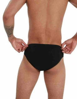 Speedo Endurance Plus 7cm Sportsbrief - Black -Swimming Equipment Store EndurancePlus7cmSportsbrief Black 4