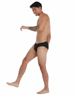 Speedo Endurance Plus 7cm Sportsbrief - Black -Swimming Equipment Store EndurancePlus7cmSportsbrief Black 5