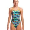 FUNKITA Girls Big Bronto Single Strap Swimsuit