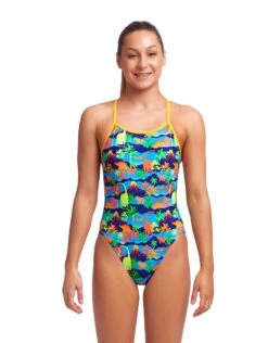 FUNKITA Girls Big Bronto Single Strap Swimsuit