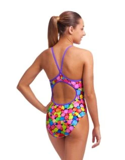 FUNKITA Girls Bubble Tea Diamond Back Swimsuit -Swimming Equipment Store Funkita Girls Bubble Tea Diamond Back Swimsuit 2