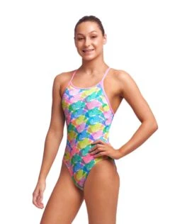 FUNKITA Girls Pastel Porpie Diamond Back Swimsuit -Swimming Equipment Store Funkita Girls Pastel Porpie Diamond Back Swimsuit 4