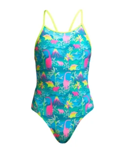 FUNKITA Girls Prehistoric Party Diamond Back Swimsuit -Swimming Equipment Store Funkita Girls Prehistoric Party Diamond Back Swimsuit 5