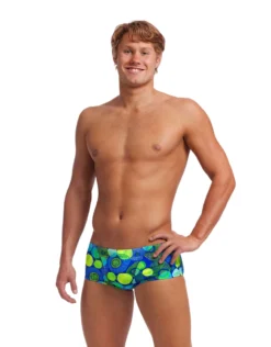 Funky Trunks Blue Bottle Classic Swim Trunks -Swimming Equipment Store Funky Trunks Blue Bottle Classic Trunks 2