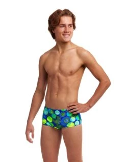Funky Trunks Boys Blue Bottle Swim Trunks -Swimming Equipment Store Funky Trunks Boys Blue Bottle Trunks 4