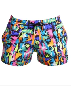 Funky Trunks Paper Cut Shorty Shorts -Swimming Equipment Store FunkyTrunksPaperCutShortyShorts 3