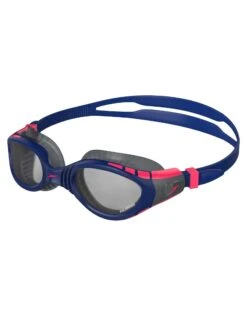 Speedo Futura Biofuse Flexiseal Triathlon Polarised Swim Goggles - Blue/Smoke
