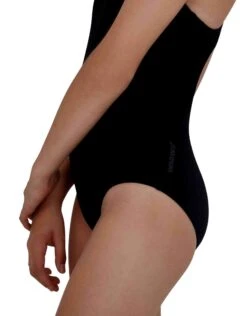 Speedo Girls Endurance Plus Medalist - Black -Swimming Equipment Store GirlsEndurancePlusMedalist Black