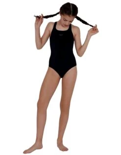Speedo Girls Endurance Plus Medalist - Black -Swimming Equipment Store GirlsEndurancePlusMedalist Black 3 b33f8ae5 b572 4a24 8912 12bc5124e59d