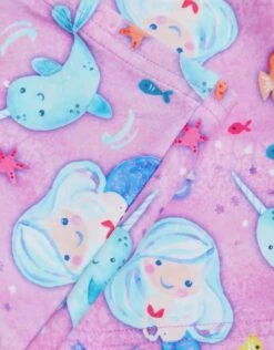 Speedo Tots Girls Printed Sun Protection Set - Green/Pink -Swimming Equipment Store Girls PrintedSunProtectionSet GreenPink 1