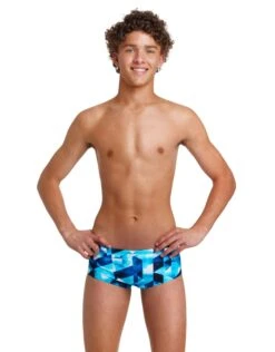 Funky Trunks Boys Hidden Depths Swim Trunks -Swimming Equipment Store HiddenDepthsTrunk 2