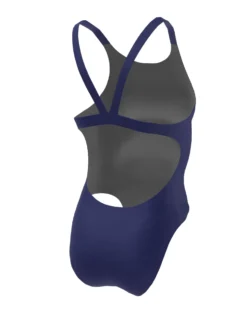 Nike Hydrastrong Solid Fastback Swimsuit - Midnight Navy -Swimming Equipment Store HydrastrongFastbackSwimsuit Blue 2