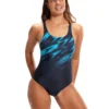 Speedo Hyperboom Placement Muscleback - Navy/Blue
