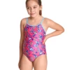 Zoggs Girls Journey U Back Swimsuit - Pink