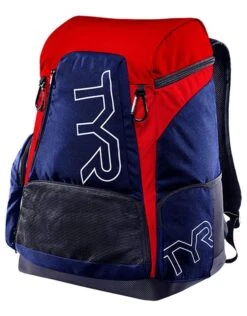 TYR Alliance 45L Backpack -Swimming Equipment Store NavyRedTYR45