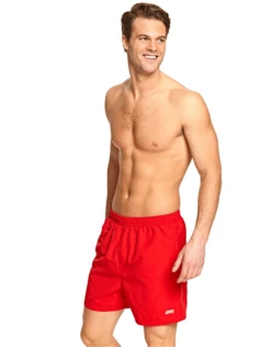 Zoggs Penrith 17" Short - Hot Red