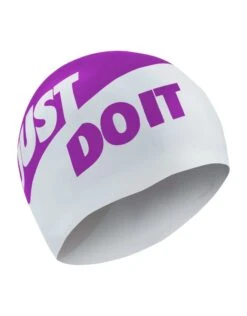 Nike Just Do It Silicone Swim Cap -Swimming Equipment Store Nike Just Do It Cap 5