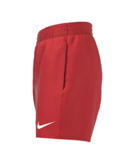 Nike Boys Essential Lap 4" Volley Short University Red -Swimming Equipment Store NikeEssentialLap4VolleyShortRedSide