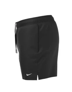 Nike Essential Lap 5" Volley Shorts Black -Swimming Equipment Store NikeEssentialLap5VolleyShortBlackSide