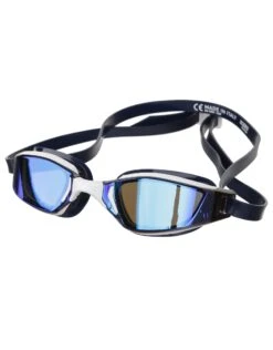 Xceed Titanium Mirrored Swim Goggle - Phelps -Swimming Equipment Store PHELPS XCEED GOGGLES BLUE