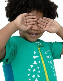 Speedo Sea Squad Float Suit (3-4 Years) - Mint Green -Swimming Equipment Store SeaSquadFloatSuit Green 3