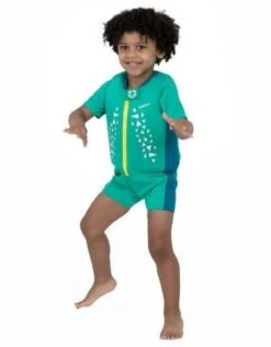 Speedo Sea Squad Float Suit (3-4 Years) - Mint Green -Swimming Equipment Store SeaSquadFloatSuit Green 5