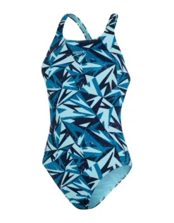 Speedo Hyperboom Allover Medalist Swimsuit - Teal -Swimming Equipment Store Speedo Hyperboom Allover Medalist Teal 1
