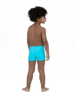 Speedo Tots Boys Tommy Turtle Placement Aquashorts - Aqua Blue -Swimming Equipment Store Speedo Tommy Turtle Placement Aquashorts 1