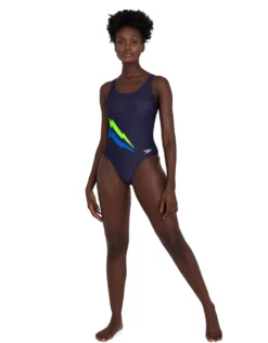Speedo Core Placement U-Back Swimsuit - Navy/Blue/Yellow -Swimming Equipment Store SpeedoCorePlacementU Back Navy Blue Yellow 9c5b6e24 8edf 46e8 9382 b07b952723a6