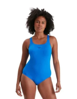 Speedo ECO Endurance Plus Medalist Swimsuit - Bondi Blue