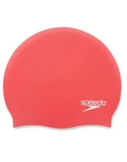 Speedo Junior Plain Moulded Silicone Cap -Swimming Equipment Store SpeedoJuniorPlainMouldedSiliconeCaps 1