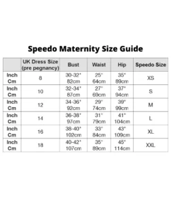 Speedo Essential U-Back Maternity Swimsuit -Swimming Equipment Store SpeedoMaternity