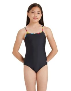 Zoggs Girls Spot Classicback Swimsuit