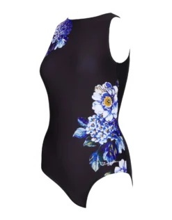 Zoggs Spring Blossom Hi Front Swimsuit -Swimming Equipment Store SpringBlossomHiFront 1