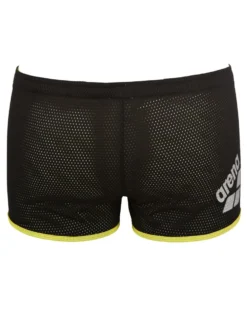 Arena Square Cut Drag Short - Black -Swimming Equipment Store SquareCutDragShort Black 2