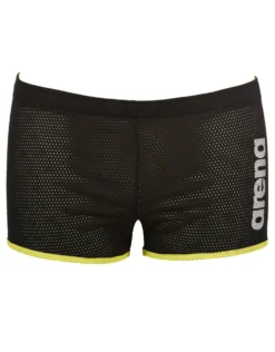 Arena Square Cut Drag Short - Black -Swimming Equipment Store SquareCutDragShort Black 3