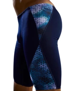 TYR StarHex Durafast Elite Blade Swim Jammer - Blue Ice -Swimming Equipment Store StarHexDurafastEliteBladeJammer BlueIce 8