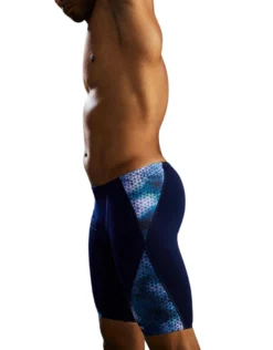 TYR StarHex Durafast Elite Blade Swim Jammer - Blue Ice -Swimming Equipment Store StarHexDurafastEliteBladeJammer BlueIce 9