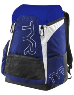 TYR Alliance 45L Backpack -Swimming Equipment Store TYRAlliance45LBackpackRoyalBlue White